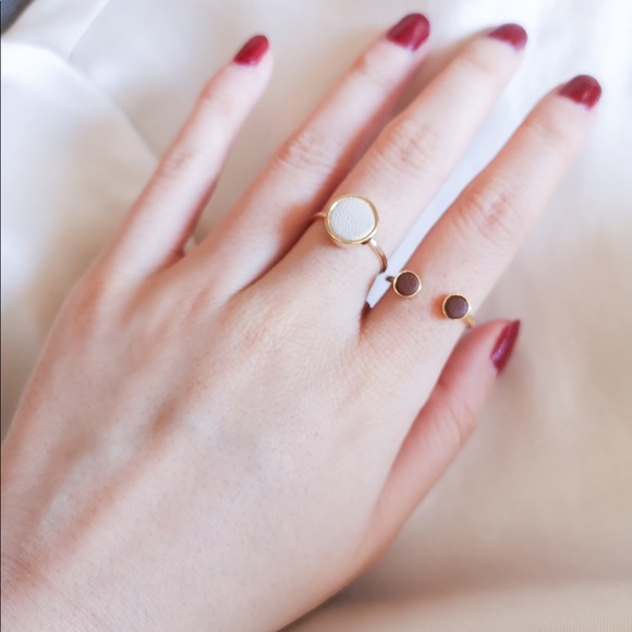 MOVING SALE minimal duo ring - Picture 4 of 4